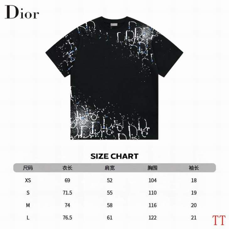 Picture of Dior T Shirts Short _SKUDiorXS-L20tx2515541